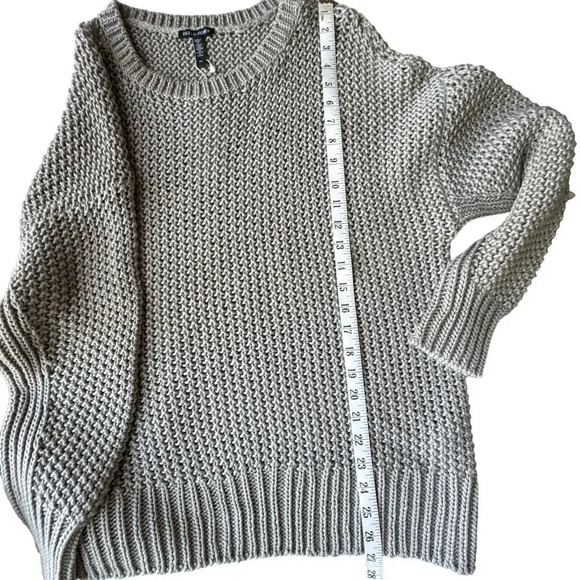 Eileen Fisher Organic Cotton Cord Crew Neck Box-Top Boxy Fit Large - Picture 10 of 11